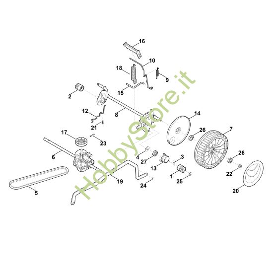 Picture of C - Regolazione altezza asse posteriore RM 448.0 TC