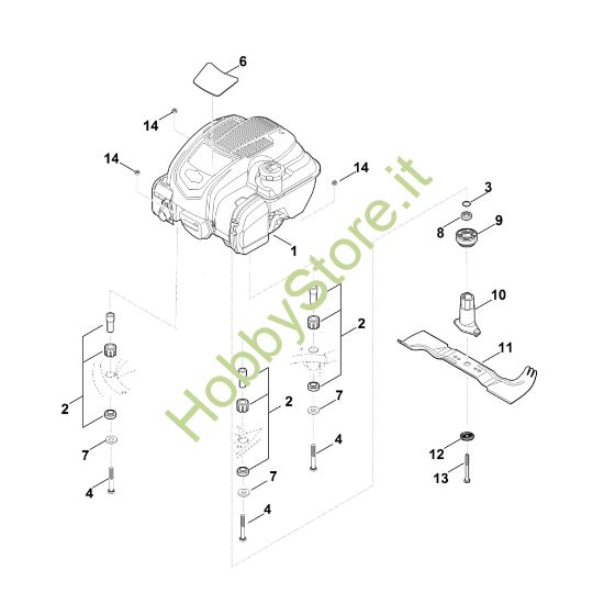 Picture of F - Motore, lama RM 545.0 V