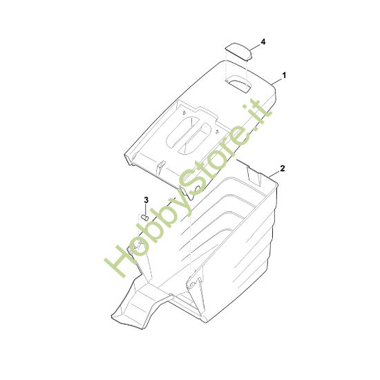 Picture of G - Cesto raccolta erba RM 545.0 VE