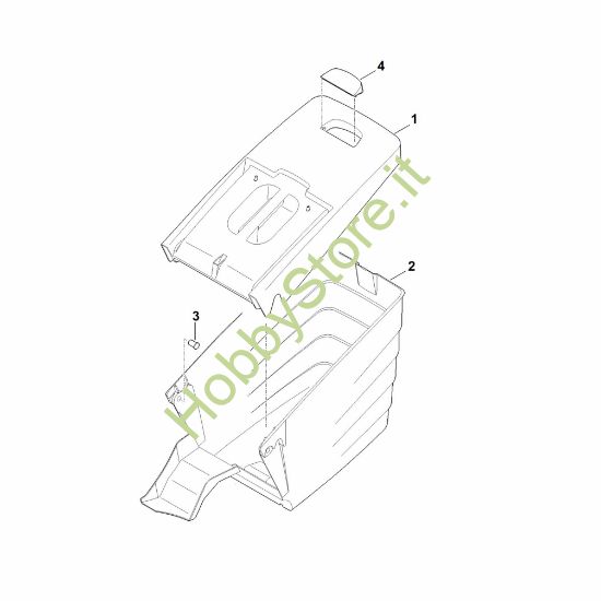 Picture of G - Cesto raccolta erba RM 545.1 VM