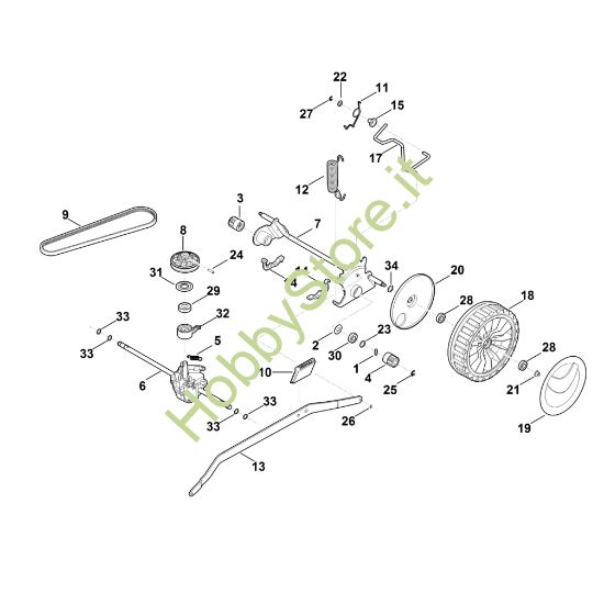 Picture of E - Asse posteriore, cambio RM 650.0 V