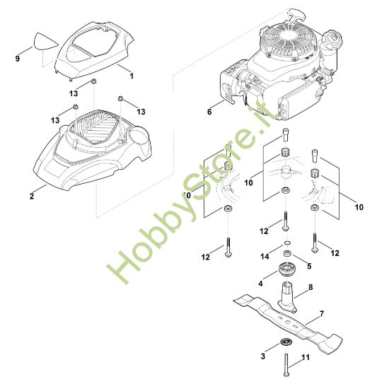 Picture of F - Motore, lama RM 650.0 V