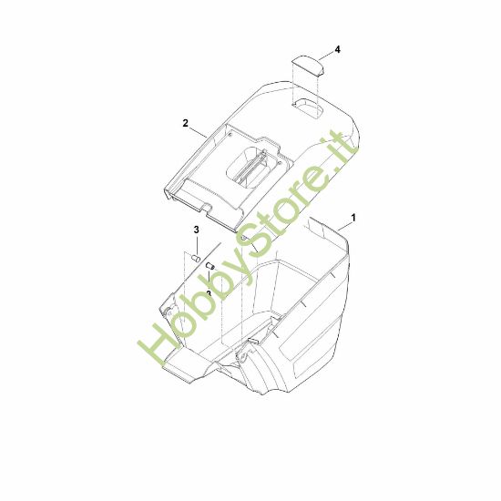 Picture of H - Cesto raccolta erba RM 655.1 RS