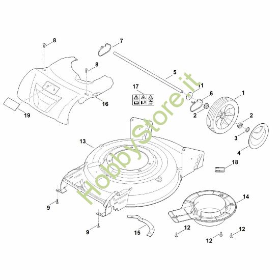 Picture of C - Scocca, asse posteriore RMA 2.0 RT