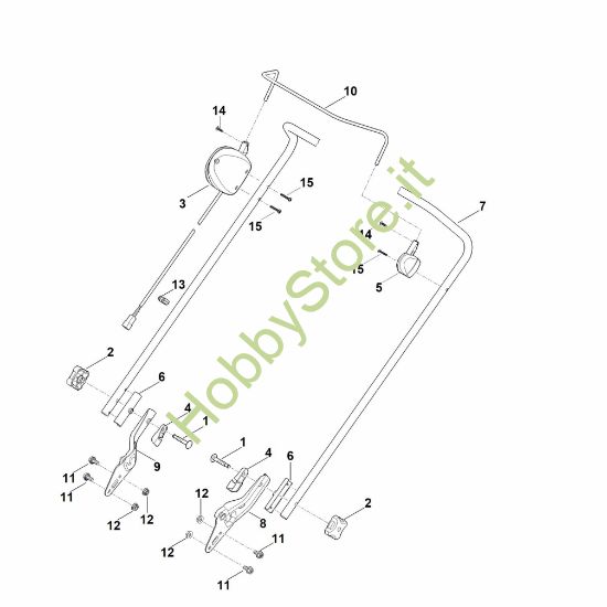 Picture of A - Manubrio RMA 248.0