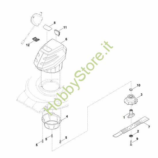 Picture of D - Motore, lama RMA 253.0