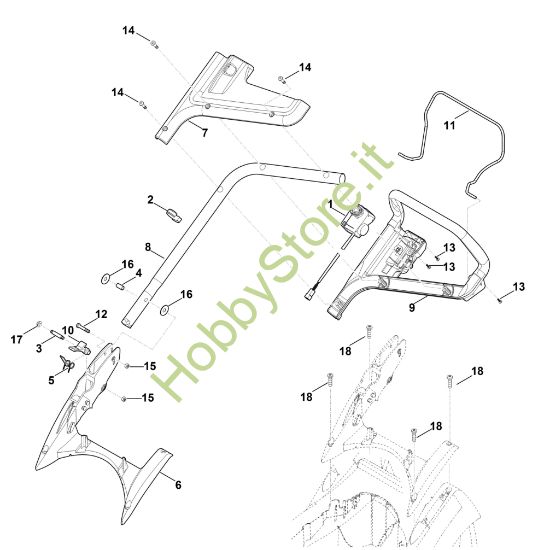 Picture of A - Manubrio RMA 339.0 C