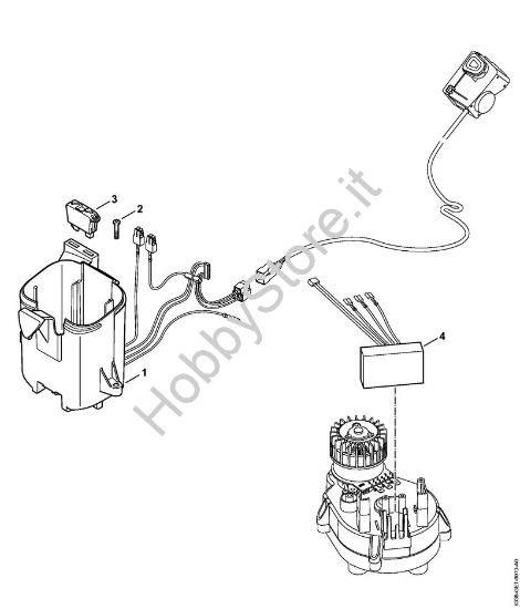 Portabatteria, modulo elettronico Tosaerba a batteria (RMA) RMA 410 C della marca STIHL