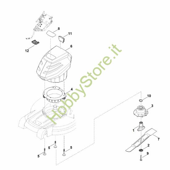 Picture of D - Motore, lama RMA 443.2 C
