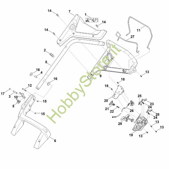 Picture of A - Manubrio RMA 448.2 VC
