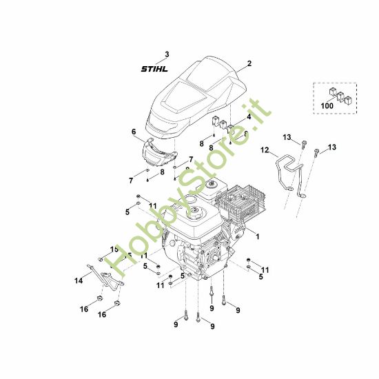 Picture of B - Motore MH 600.0