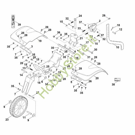 Picture of C - Copertura, Autotelaio MH 600.0
