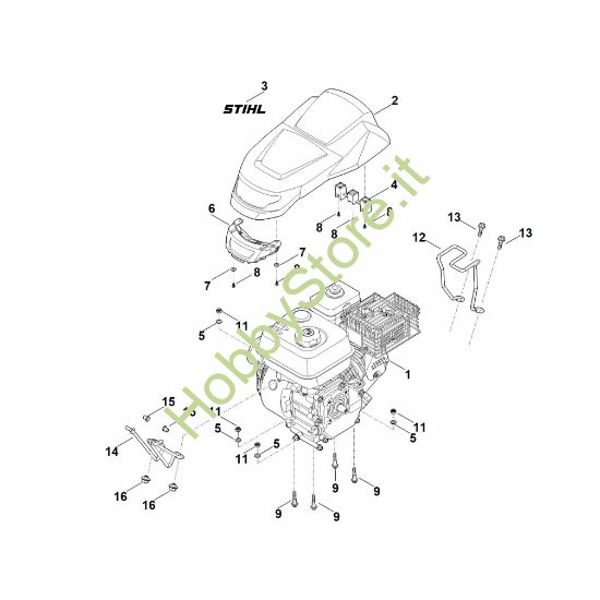 Picture of B - Motore MH 600.1