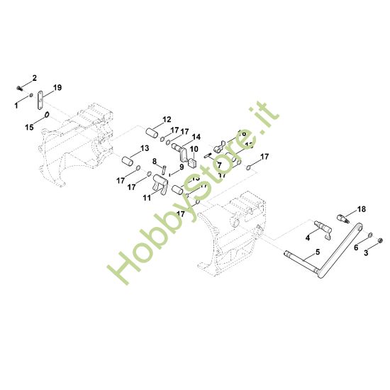Picture of E - Cambio - Albero comando innesto marce MH 700.0