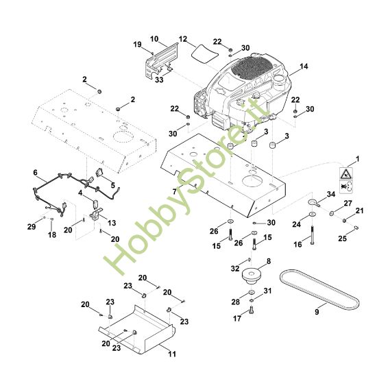 Picture of C - Motore, trazione GH 370.0 S
