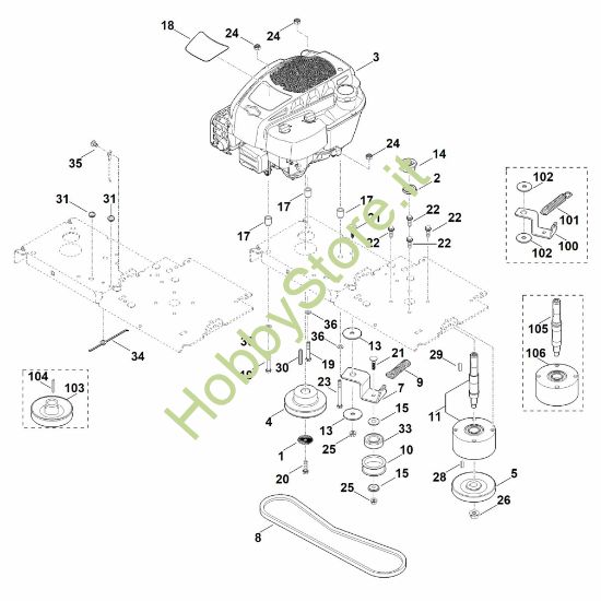 Picture of C - Motore, trazione GH 460.0