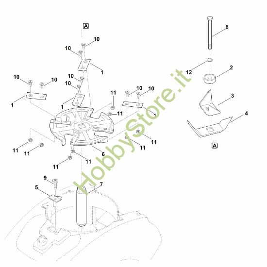 Picture of E - Set lame (triturazione) GH 460.1 C