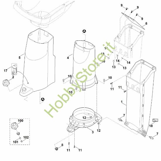 Picture of B - Parte inferiore imbuto ATO 400.0