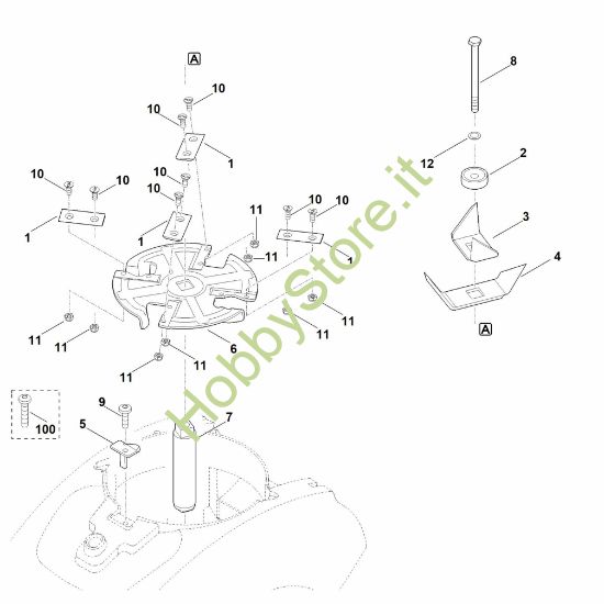 Picture of E - Set lame (triturazione) GHE 420.0