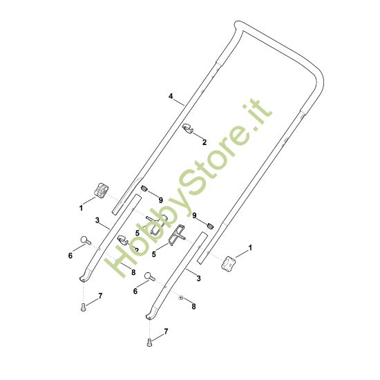 Picture of B - Manubrio RL 540.0