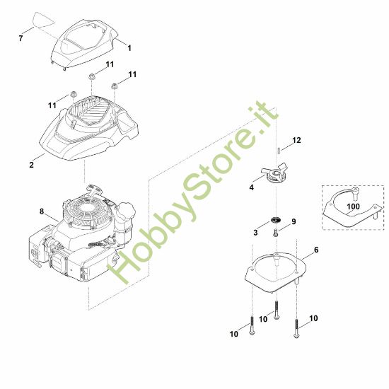 Picture of D - Motore RL 540.0