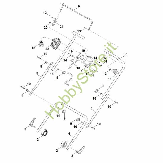 Picture of A - Manubrio RLA 240.0