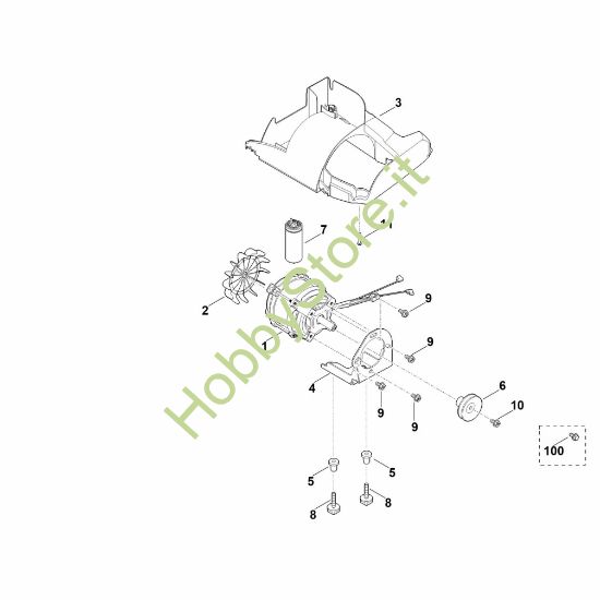 Picture of D - Elettromotore RLE 540.0