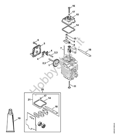 Comande valvole Tosasiepi (HL) HL 100 della marca STIHL