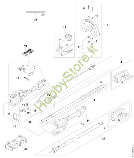 Picture of Corpo impugnatura, Stelo HLA 56