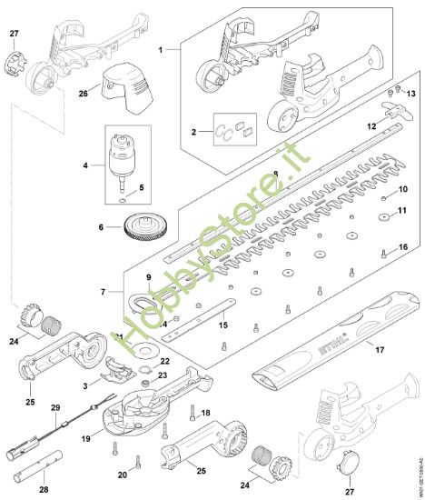 Picture of Gruppo motore HLA 56