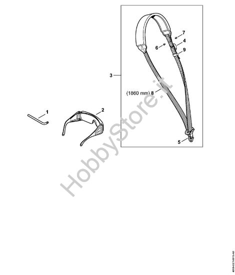 Attrezzi, accessorio a richiesta Tosasiepi a batteria (HLA) HLA 65 della marca STIHL