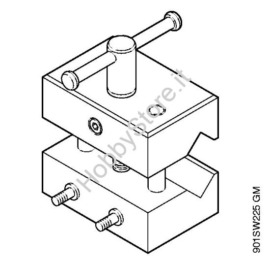 Dispositivo di serraggio Tosasiepi a batteria (HLA) HLA 66 della marca STIHL