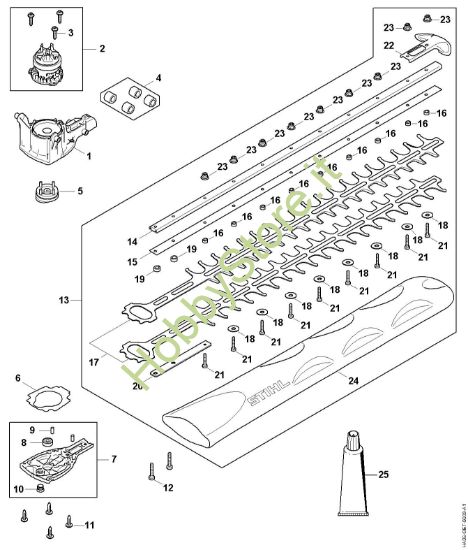 Picture of Riduttore, Elettromotore, Dispositivo di taglio HSA 60.0