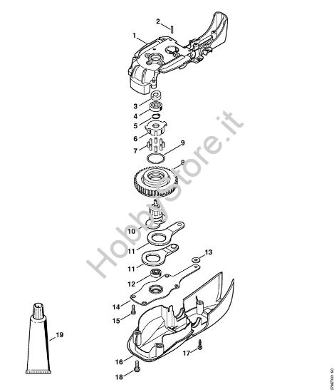 Riduttore HSE 61 Tagliasiepi elettriche (HSE) HSE 61 della marca STIHL