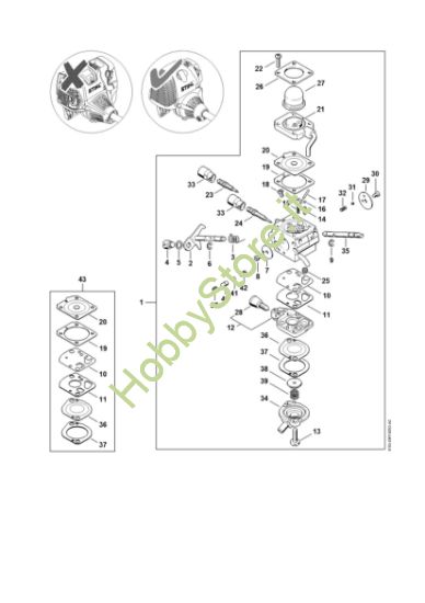 Picture of Carburatore C1Q-S110    508613634 (43.2008) HT 101
