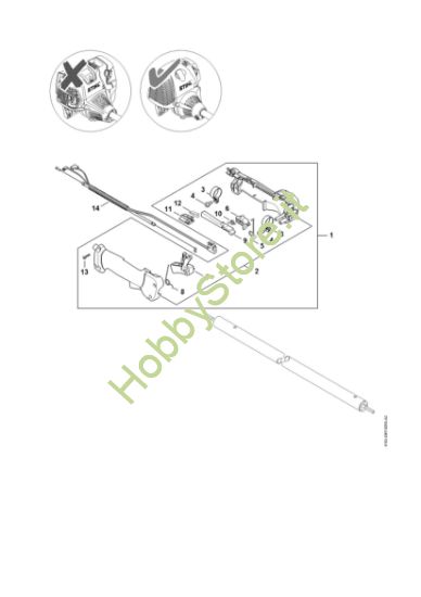 Picture of Impugnatura    5 08 600 587 HT 101