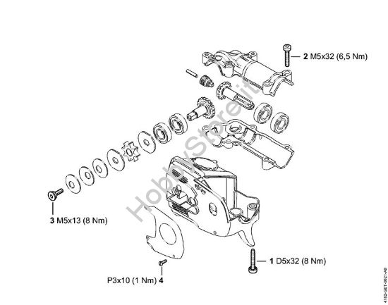 Coppie di serraggio Sramatori telescopici (HT) HT 103 della marca STIHL