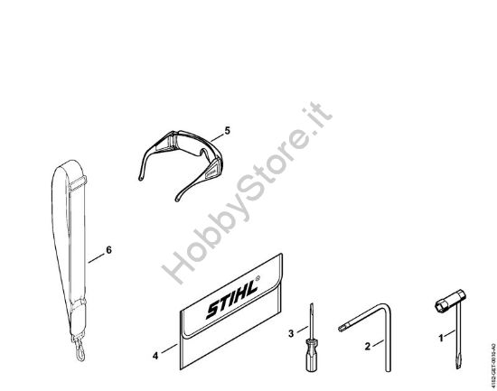 Attrezzi, accessorio a richiesta Sramatori telescopici (HT) HT 130 della marca STIHL