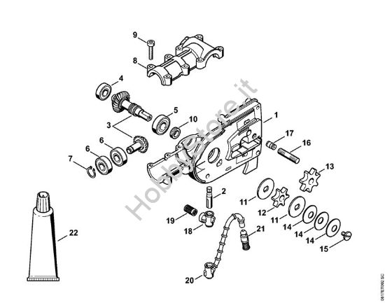 Riduttore HT 70 (38.2016) Sramatori telescopici (HT) HT 70 della marca STIHL