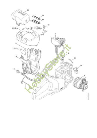 Picture of Elettromotore, modulo elettronico, cappottatura TSA 230