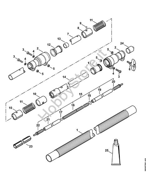 Stelo PC 75 Apparecchi speciali (PC, SP, MC) PC 75 della marca STIHL
