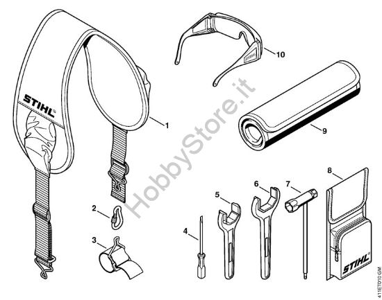 Attrezzi, accessorio a richiesta Apparecchi speciali (PC, SP, MC) SP 200 della marca STIHL