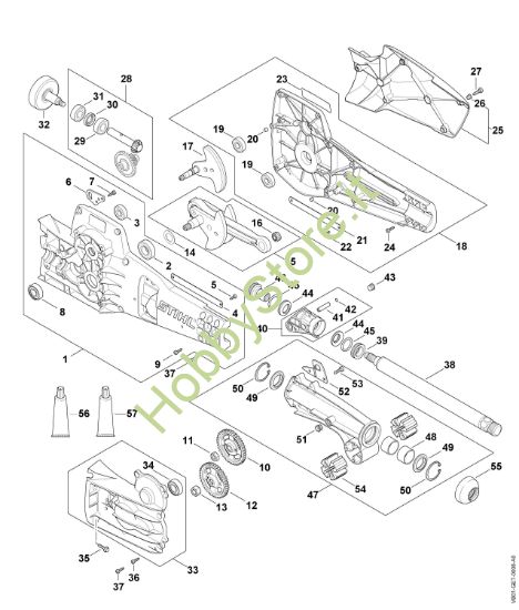 Picture of Riduttore, Asta comando punteria, Guida tubolare SP 452