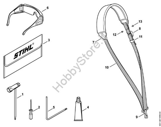 Attrezzi, accessorio a richiesta Apparecchi speciali (PC, SP, MC) SP 81 della marca STIHL