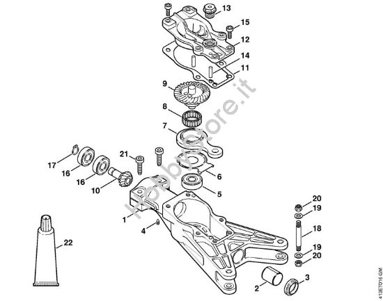 Riduttore Apparecchi speciali (PC, SP, MC) SP 81 della marca STIHL