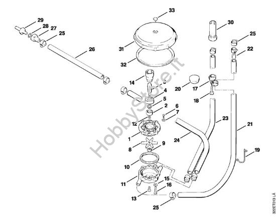 Accessori a richiesta (Pompa dosatrice) Atomizzatori (SR) BG 17 della marca STIHL
