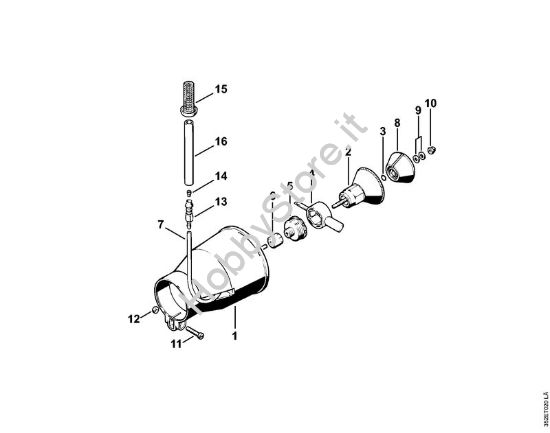 Ugello a rotore ULV Atomizzatori (SR) SR 400 della marca STIHL