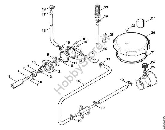 Pompa di pressione Atomizzatori (SR) SR 420 della marca STIHL