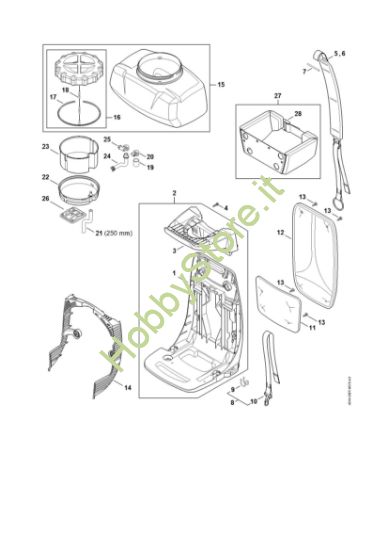 Picture of Dorsale, Serbatoio SR 430