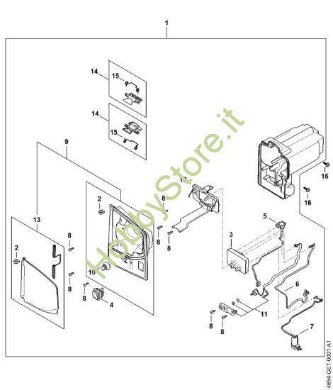 Picture of Vano batteria, Modulo elettronico SGA 85